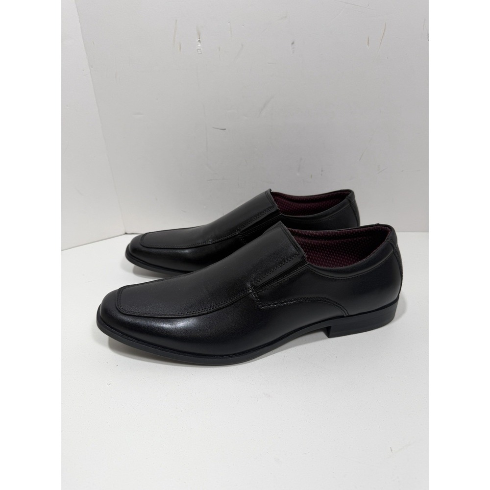 Perry Ellis Portfolio black slip-on loafers Dress Shoes Sz 9 New